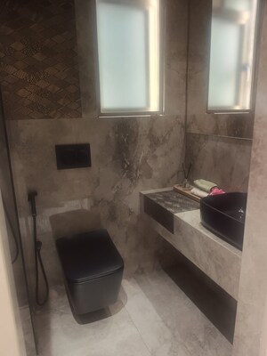 Attached Bathroom in 3 BHK Apartment at Chandak Greenairy, Borivali East – for Sale