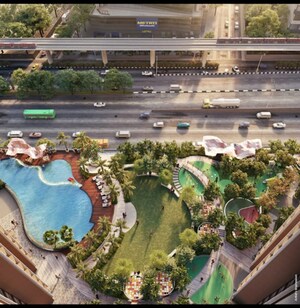 3 BHK Apartment – Exterior View View at Chandak Greenairy, Borivali East - for Sale