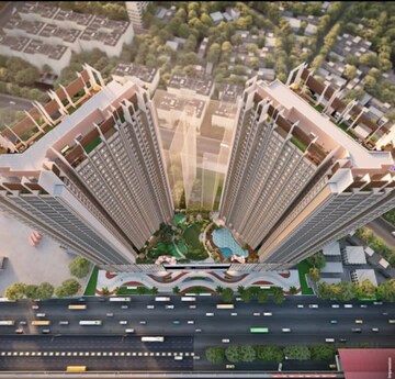3 BHK Apartment – Exterior View View at Chandak Greenairy, Borivali East - for Sale