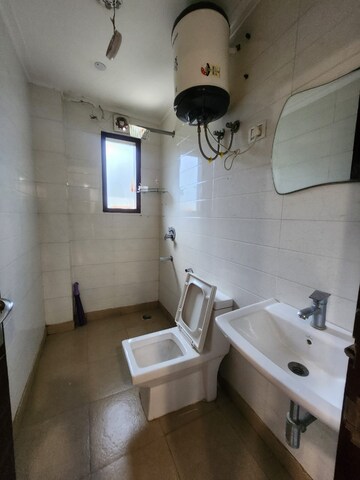 Bathroom in 2 BHK Builder Floor at Saket – for Rent