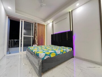 Bedroom in 2 BHK Builder Floor at Freedom Fighters Enclave – for Rent