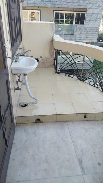 Bathroom in 2 BHK Builder Floor at Huda CGHS, Sector 56 – for Rent