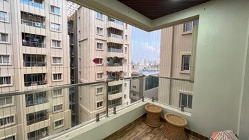 Living Room in 2 BHK Apartment at Greenmark Mayfair Apartments, Tellapur – for Rent