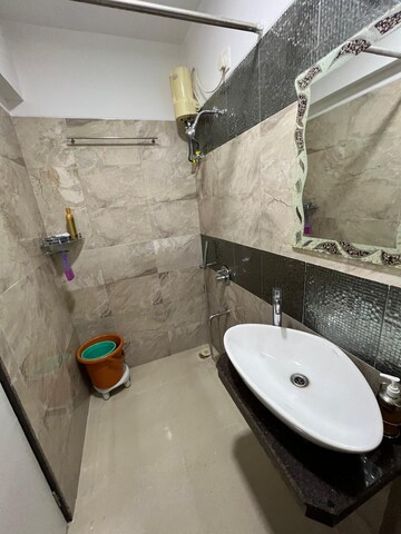 Bathroom in 3.5 BHK Apartment at Acme Ozone, Manpada – for Sale