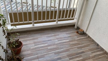 Balcony in 2 BHK Apartment at Gagan Tisha, Undri – for Rent