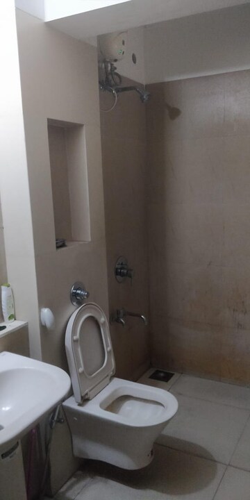 Bathroom in 1 BHK Apartment at Raunak Heights, Ghodbunder Road – for Rent