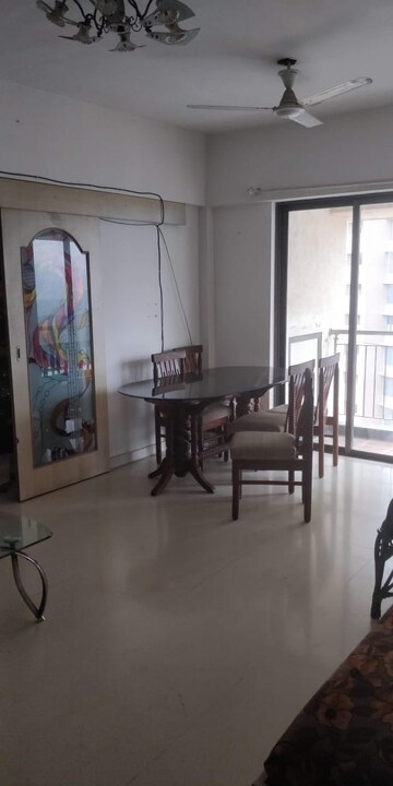 Living Room in 1 BHK Apartment at Raunak Heights, Ghodbunder Road – for Rent