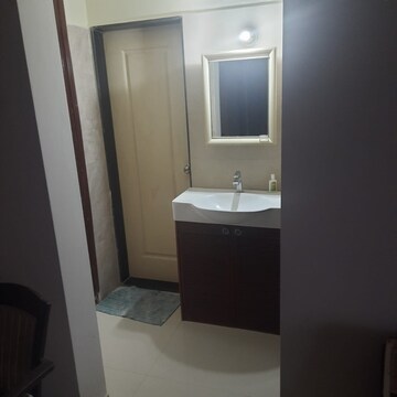 Bathroom in 3 BHK Apartment at Cosmos Horizon Phase 2, Pokhran Road No 2 – for Rent