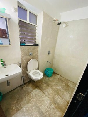 Bathroom in 1 BHK Apartment at VTP One, Kharadi – for Sale