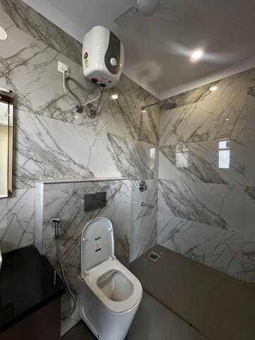 Bathroom in 3 BHK Apartment at Adani Samsara Vilasa, Sector 63 – for Rent