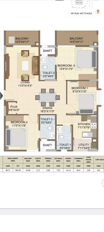 3 BHK Apartment – Exterior View View at Suguna Pristine Square, Raja Rajeshwari Nagar - for Sale