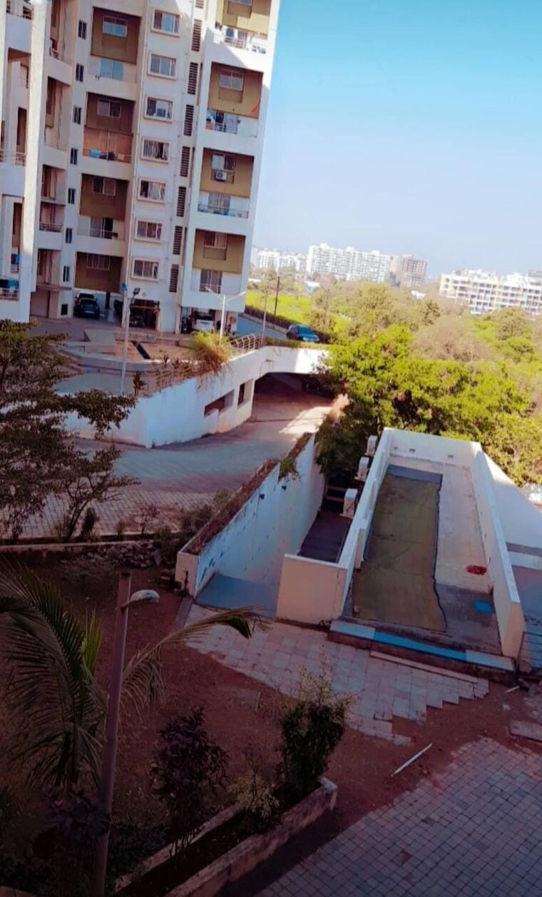 Living Room, sky-heights 1 Bedroom 645 Sq.Ft. Apartment In Undri Pune 8464133