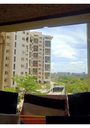 Living Room in 1 BHK Apartment at Sky Heights, Undri – for Sale