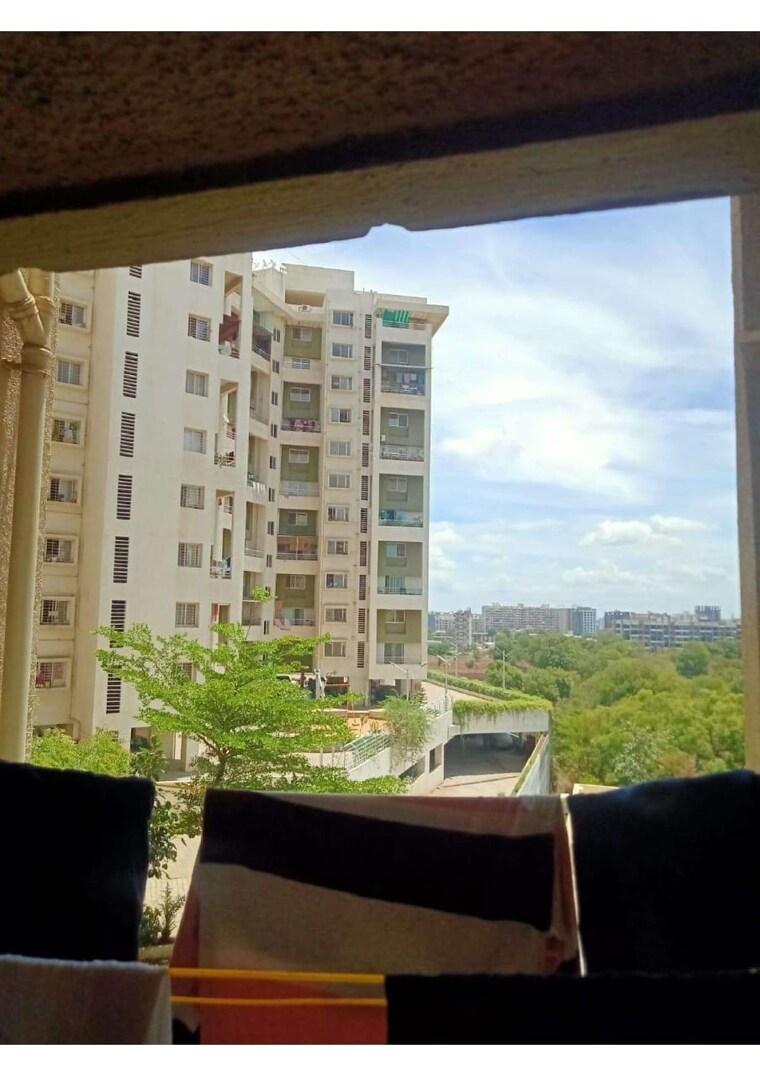 Living Room, sky-heights 1 Bedroom 645 Sq.Ft. Apartment In Undri Pune 8464133