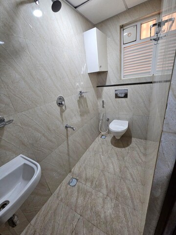 Bathroom in 3 BHK Apartment at Bollineni Bion, Kothaguda – for Rent