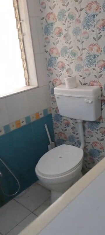 Bathroom in 2 BHK Apartment at Shree Vinayak Society, Vile Parle East – for Rent