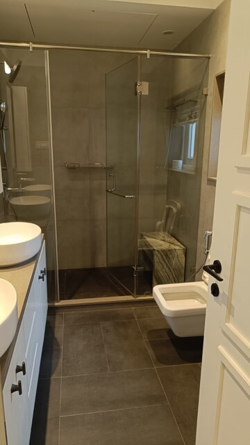 Bathroom in 3 BHK Apartment at Sunita Apartments, Colaba – for Rent