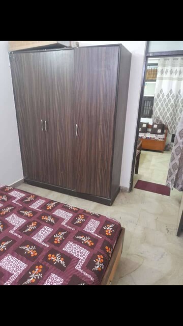 Bedroom in 2 BHK Builder Floor at Harit Vihar RWA, Burari – for Rent
