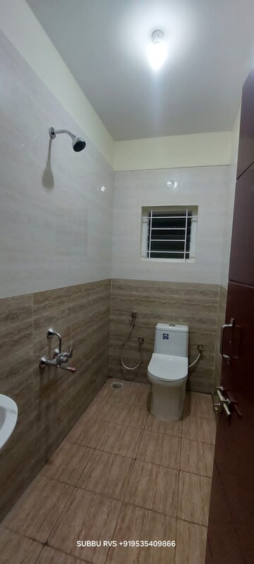 Bathroom in 1 BHK Apartment at Mahadevpura – for Rent