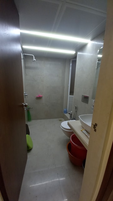Attached Bathroom in 2 BHK Apartment at Dosti West County Phase 4 Dosti Pine, Balkum Pada – for Rent