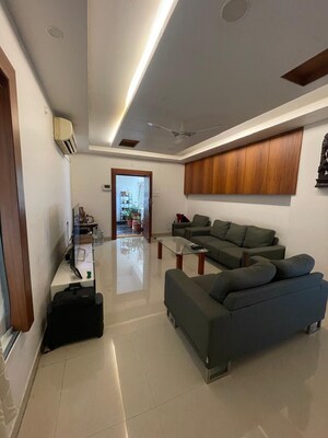 Living Room in 3 BHK Apartment at Pamidi Towers, Madhapur – for Sale