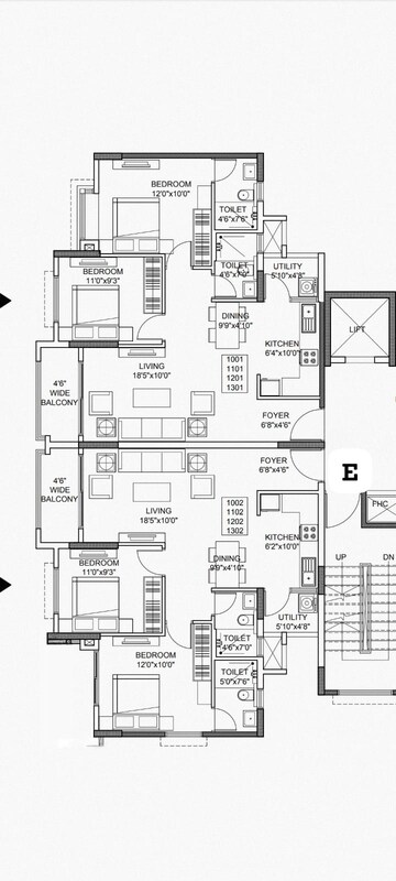 Balcony in 2 BHK Apartment at Sipani Veiveza, Electronic City Phase I – for Sale