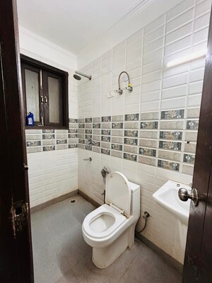 Bathroom in 2 BHK Builder Floor at Sharma Apartments Burari, Burari – for Sale