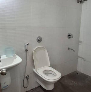 Bathroom in 2 BHK Apartment at LK Prince Tower, Kamothe Sector 17 – for Sale
