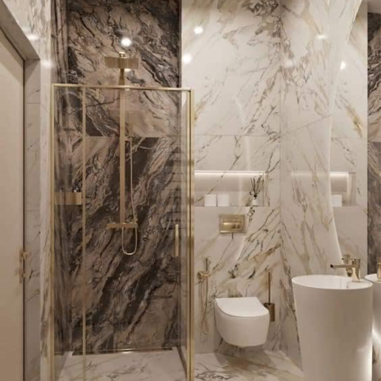 Attached Bathroom, tricity-luxuria 1 Bedroom 750 Sq.Ft. Apartment In Panvel Sector 18 Navi Mumbai 8464989