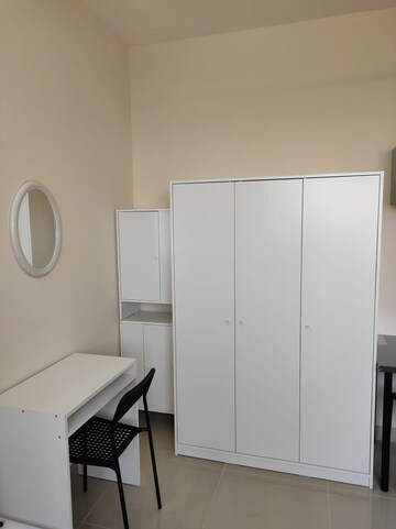 Bathroom in 1 RK Apartment at Pashmina Waterfront, Old Madras Road – for Rent