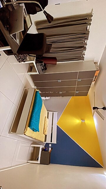 Floor Plan in 3 BHK Apartment at My Home Krishe, Financial District – for Rent