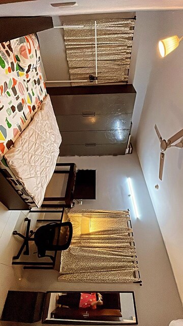 Floor Plan in 3 BHK Apartment at My Home Krishe, Financial District – for Rent