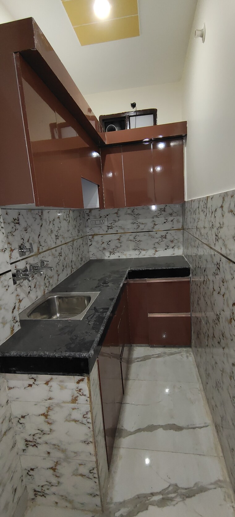 Kitchen, uttam nagar 2 Bedroom 600 Sq.Ft. Builder Floor In Uttam Nagar Delhi 8465395