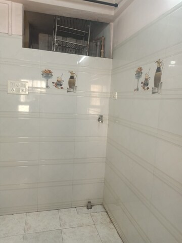 Bathroom in 1 BHK Apartment at Jai Shiv Shankar CHS, Dombivli West – for Rent