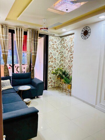 Living Room in 2 BHK Apartment at Vaishnodevi Circle – for Sale