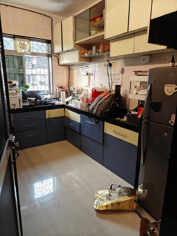 Kitchen in 1 BHK Apartment at Bandra West – for Rent