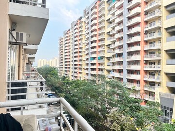 Living Room in 1 BHK Apartment at Breez Global Heights, Sohna Sector 33 – for Rent