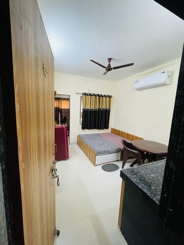 Master Bedroom in 1 BHK Apartment at Kota Industrial Area – for Rent