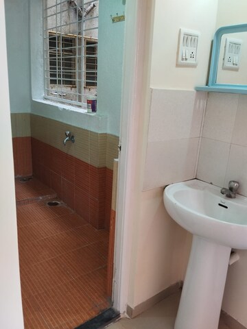 Bathroom in 2 BHK Apartment at Anandtara Sayajiraje Avenue, Mundhwa – for Rent