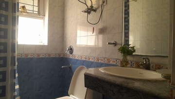 Bathroom in 3.5 BHK Independent House at M2K Aura, Sector 47 – for Sale