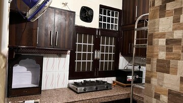 Kitchen in 2 BHK Builder Floor at Huda Market, Sector 31 – for Rent