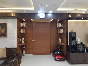 Floor Plan in 5 BHK Apartment at Satyam Imperial Heights, Ghansoli – for Rent