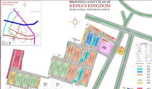  Plot – Exterior View View at Kediaz Kingdom, Tonk Road - for Sale