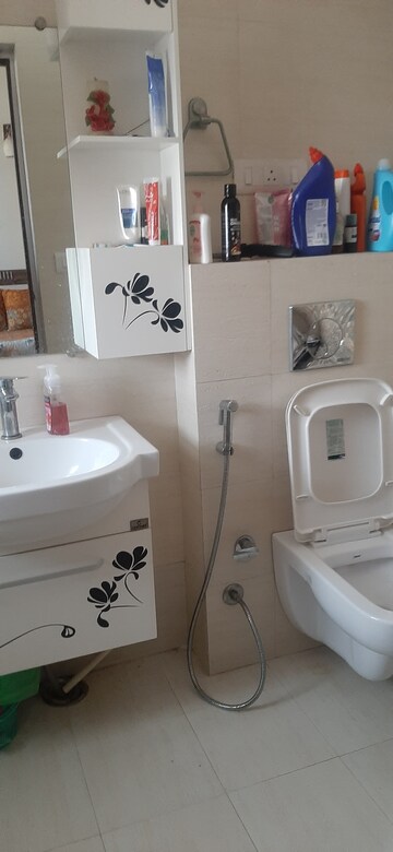 Bathroom in 3 BHK Apartment at Ansal Sushant Estate, Sector 52 – for Rent