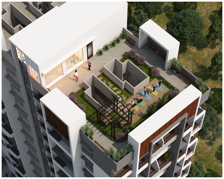 Garden, mb-jari-mari-homes 1 Bedroom 402 Sq.Ft. Apartment In Kalyan East Thane 8466294
