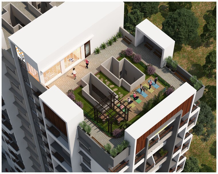 Garden, mb-jari-mari-homes 1 Bedroom 402 Sq.Ft. Apartment In Kalyan East Thane 8466294