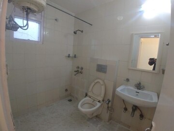 Bathroom in 3 BHK Builder Floor at AEZ Aloha, Sector 57 – for Rent