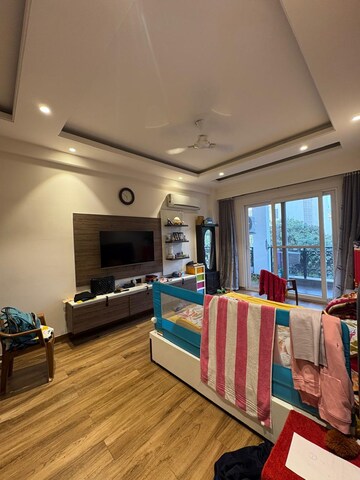 Bedroom in 4 BHK Builder Floor at Ansal API Esencia, Sector 67 – for Rent