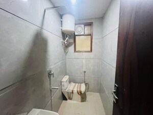 Bathroom in 3 BHK Builder Floor at Chattarpur – for Sale
