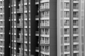 Living Room in 1 BHK Apartment at Seasons Orchid, Kalyan West – for Sale